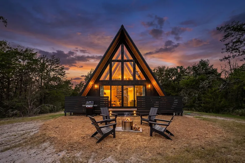 Round Top A-Frame | Lake Views | Big Moon Ranch - Image 1