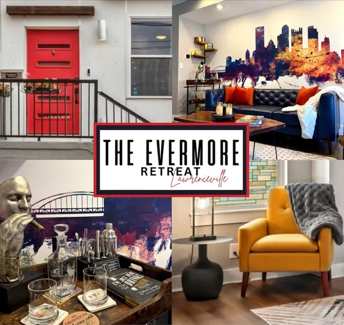 Trendy 3 Story Lawrenceville Home | Sleeps 8 + Pkg - Image 1