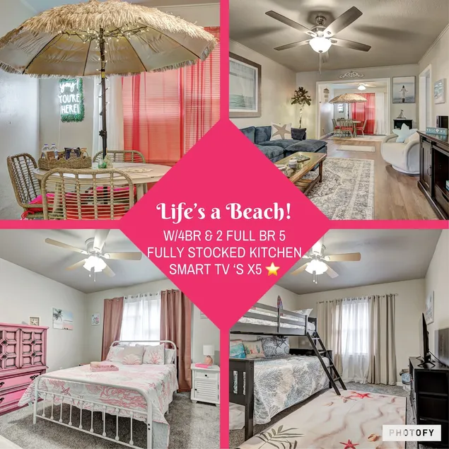 Enid needs a Beach! House! Comfy & Clean!FST WiFi - Image 1