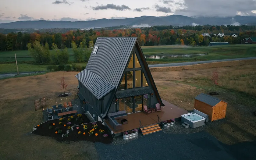 Stowe A-Frame | Sauna, Hot Tub, Theater, Game Room - Image 1