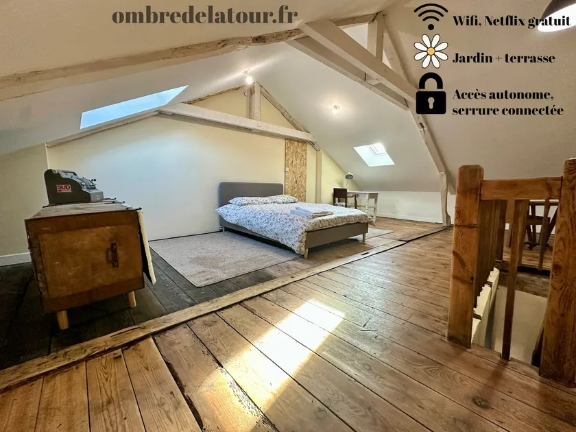 Duplex La Tour 75m² – Rue Grotte – Garden – Shrines - Image 1