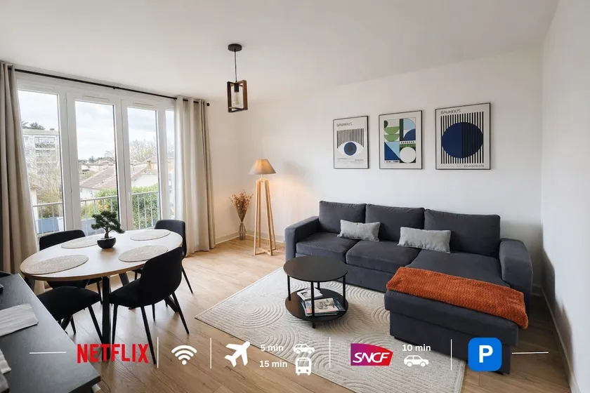 Charming T2- apartment in Beauvais - Image 1