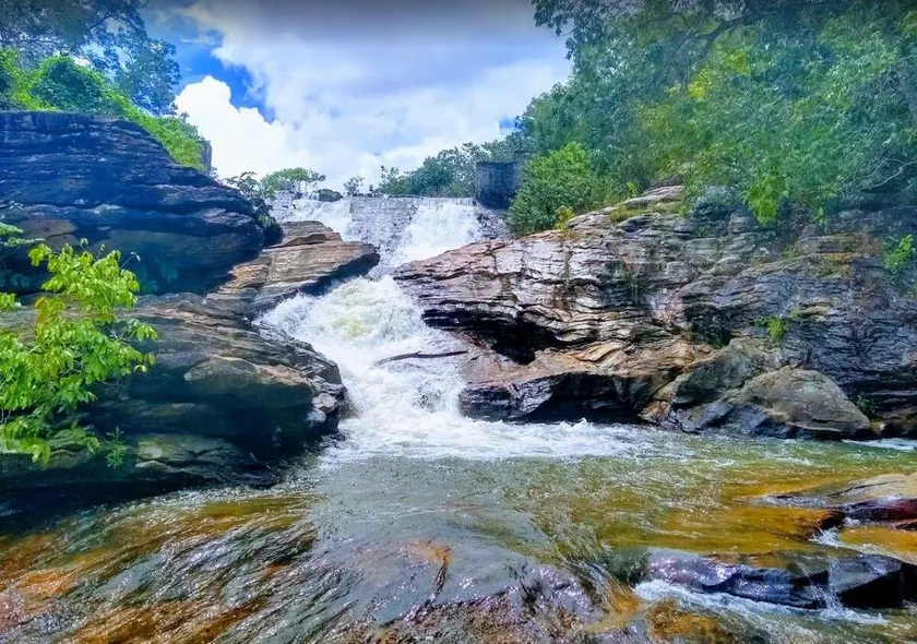 Usina Velha Chalet AP 3. Waterfall, pool and river - Image 1