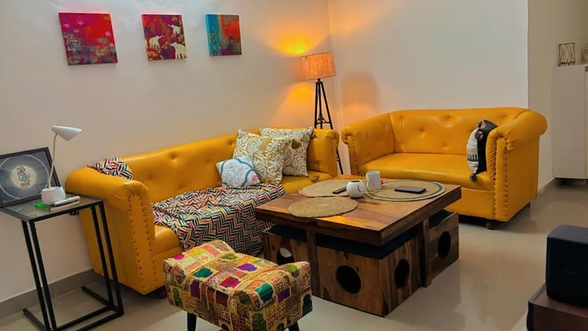Pauls Smart home : Couple friendly 2bhk mood lit - Image 1