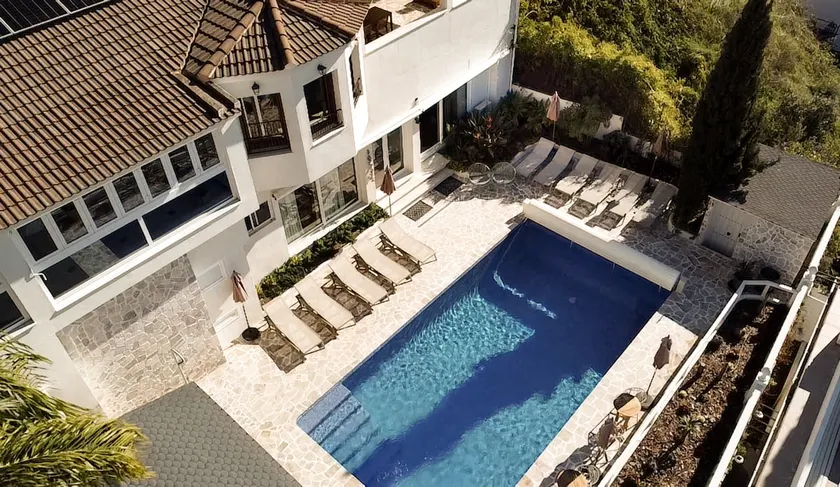 Amazing villa w/heated pool+sauna, beachwalk 15min - Image 1