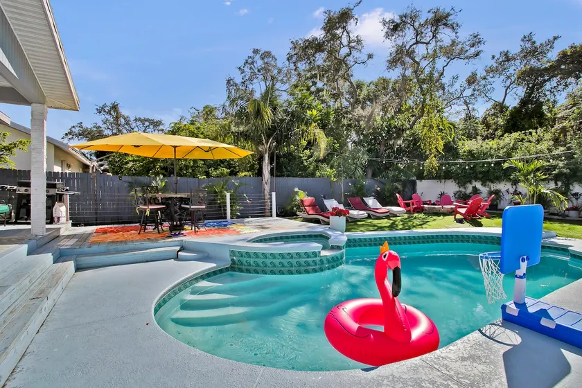 Spacious Retreat w/ Heated Pool & Spa! Two homes - Image 1