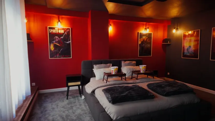 Private Cinema Suite • Giant 4K Screen • Downtown - Image 1