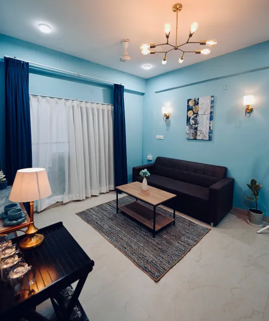 Luna Blue (Self Check in & Couple Friendly 1BHK) - Image 1