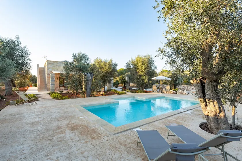 Salento residence with 1 bedroom, pool, and olive grove - Image 1
