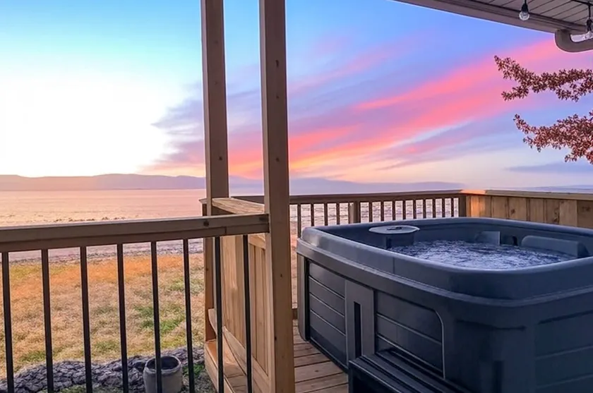 Chalet 691 Waterfront with Spa, Fireplace, WiFi & AC - Image 1