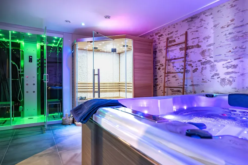 Wellness House with Jacuzzi, Sauna & Hammam - Image 1