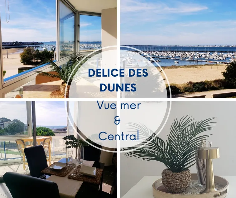“Délice des Dunes” one-bedroom apartment, 38 m², sea view – Right in the heart of town - Image 1