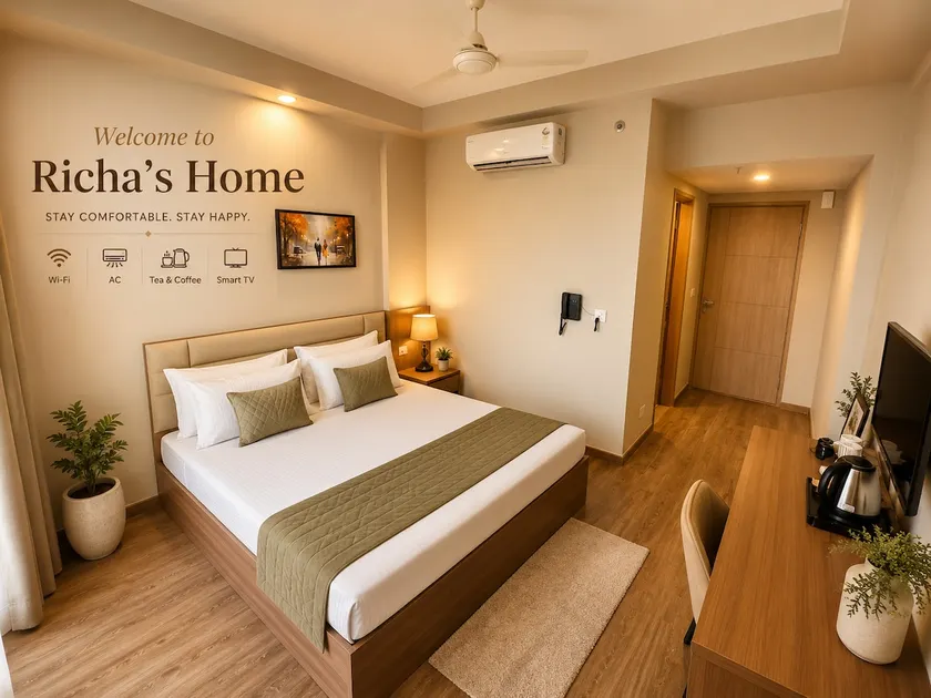 Richa’s Home Near India Expo Mart - Image 1