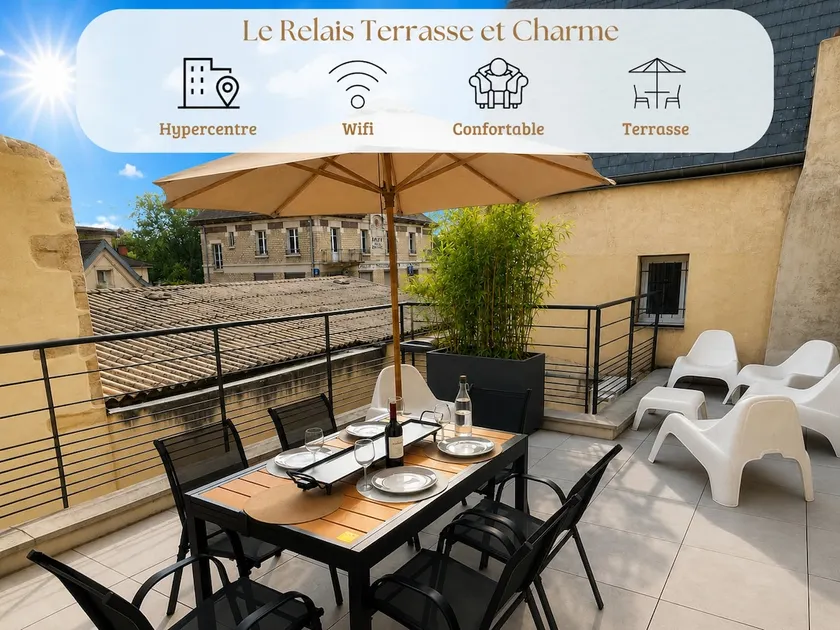 Le Relais Terrace and Charm of Paray 10 personnes - Image 1