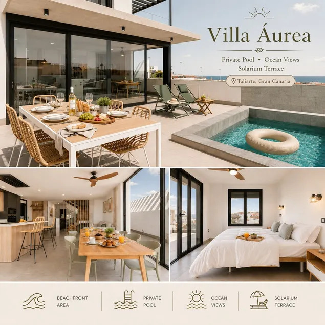 Villa Aurea, Piscina privada, Solárium, Vistas - Image 1