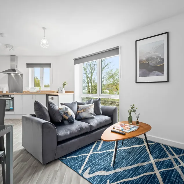Luxury Two Bed Apartment - Sleeps 3 - Parking 55C - Image 1