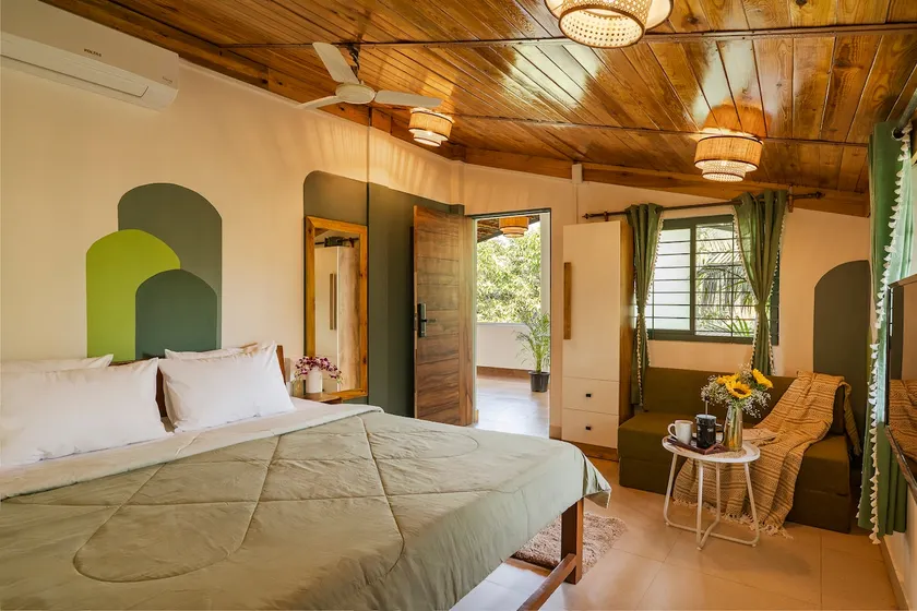 Studio Apartment W Pool |Vagator Beach-5 min ride - Image 1