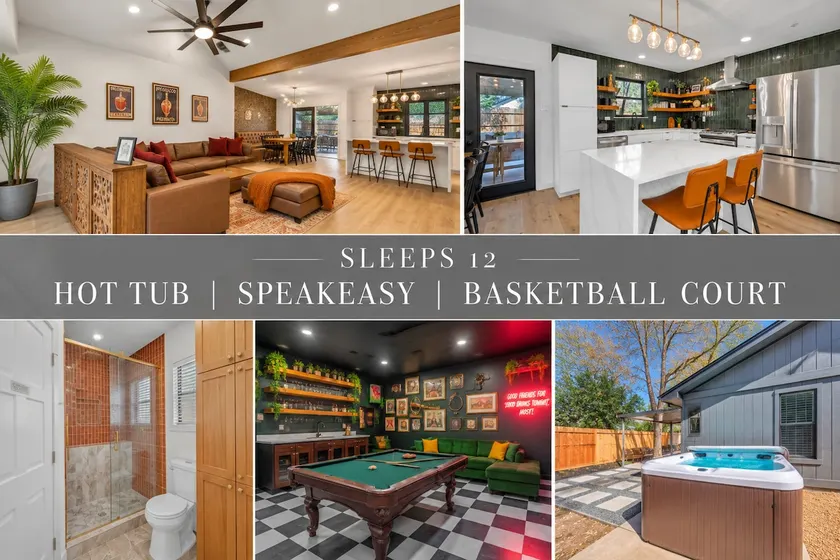 Hot Tub | Speakeasy | Basketball Court | Sleeps 12 - Image 1