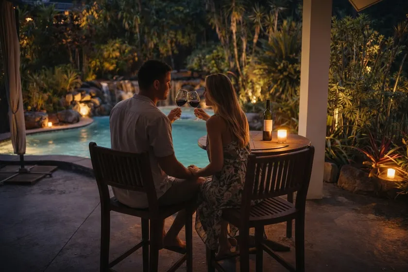 Romantic Retreat In Private Studio with Large Pool - Image 1