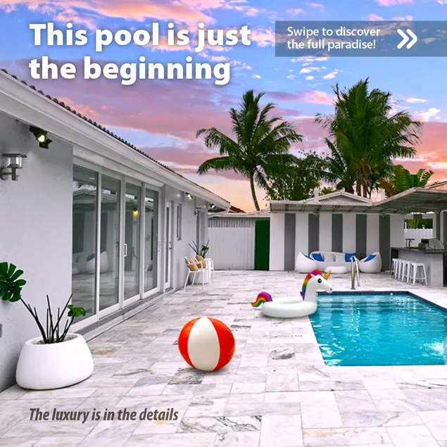 Miami Luxury Escape • Heated Pool_Jacuzzi_BBQ - Image 1