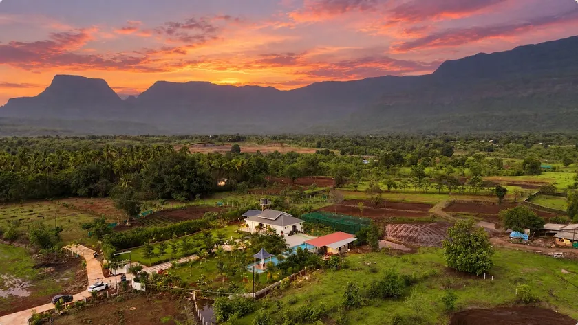4 BHK Private Turf and Pool Villa in Karjat - Image 1