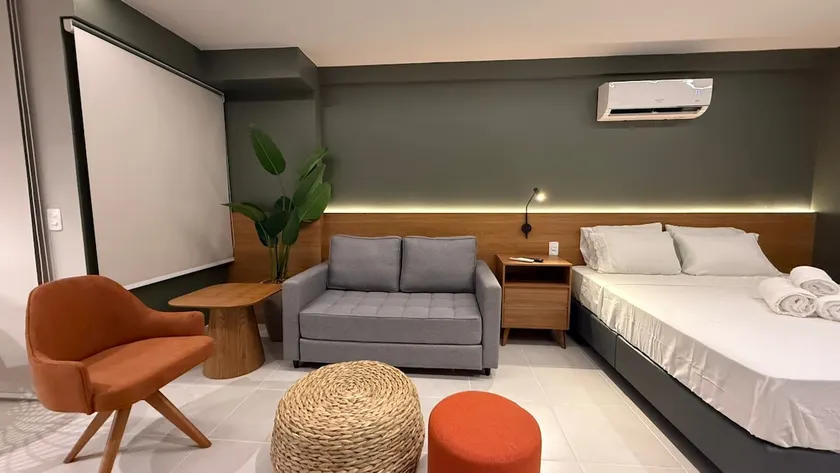 New loft for 3 in Icaraí with Pool, Sauna and Gym - Image 1