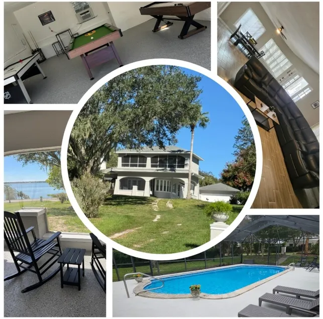 Beautiful Historical 6 Bdrm Lakefront Pool Home - Image 1