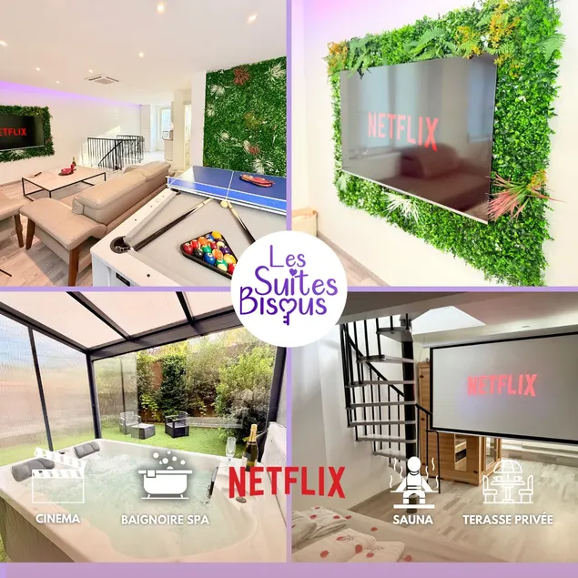 Loft Luxe Nancy - Jacuzzi - Sauna - Cinéma - Image 1