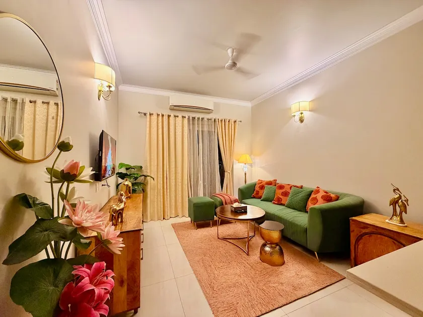 Luxe 1BHK with Balcony | Resort Living | Pool - Image 1