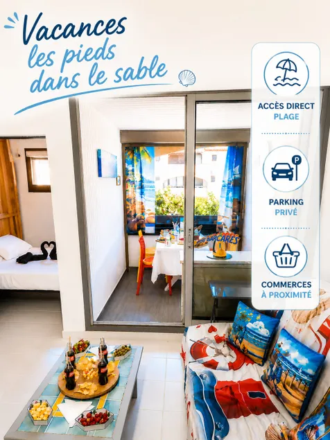 Le Petit Coquillage - Beach Access- Private parking - Image 1
