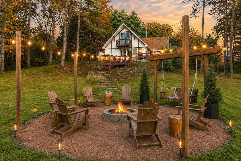 Lakefront Family Lodge •Hot Tub •Fire pit •Kayaks - Image 1
