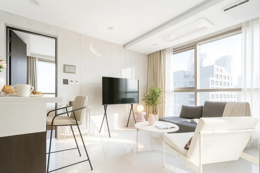 2023 New #Two-room High-end Two-room Residence #Modern Interior #Nambu Terminal Station #Hall of Arts - Image 1