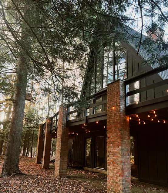 A-Frame in the Hemlocks near Kissing Bridge - Image 1
