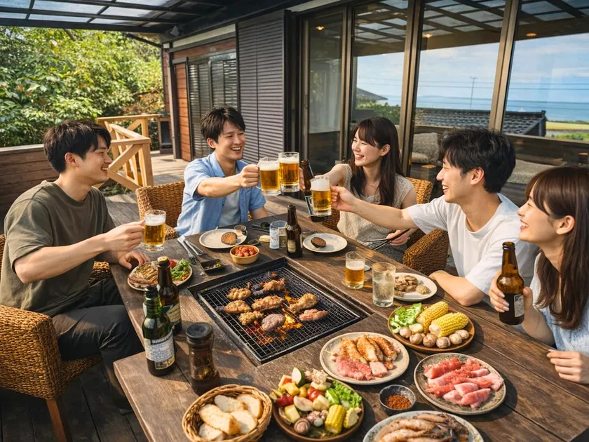 [BBQ & Sauna] Rental villa with ocean view, maximum 8 people, pets allowed, 1 hour drive from Kanazawa - Image 1