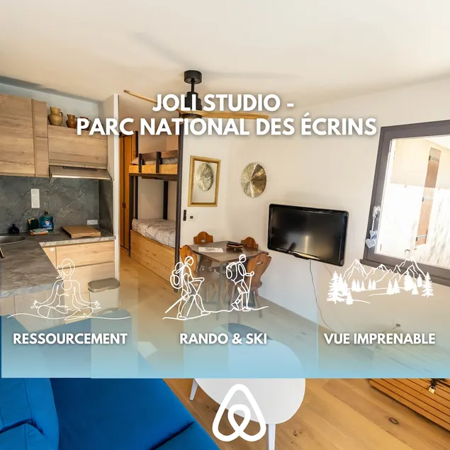 Studio à Vallouise-Pelvoux - Puy Saint Vincent, nature, rando et ski - Image 1