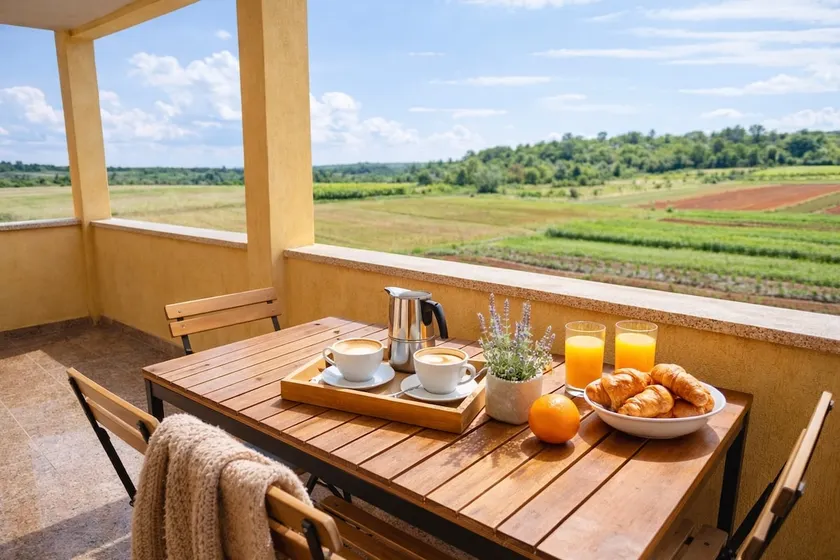Concetta - Terrace view, parking + quiet Brulo - Image 1