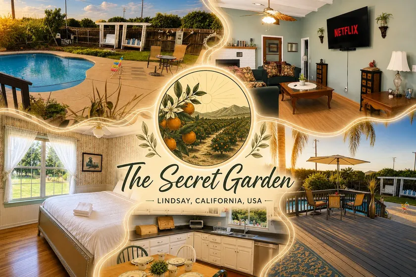 Orchard Retreat w/ Pool | Sleeps 8 | Event Venue - Image 1