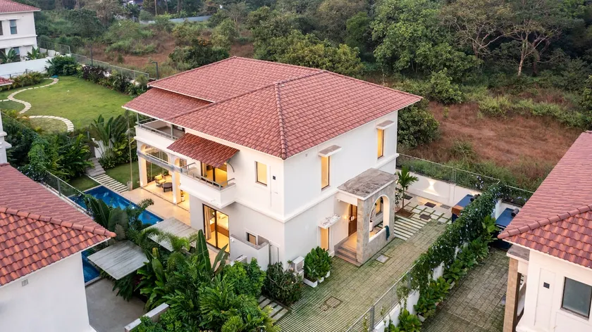 Staymaster Casa Nivara - Modern 4BR Luxury Villa with Private Swimming Pool Siolim - Image 1