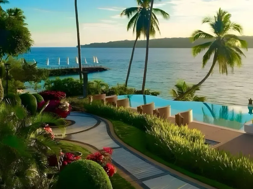 Oceanview Condo in a White Sand Beach Resort - Image 1
