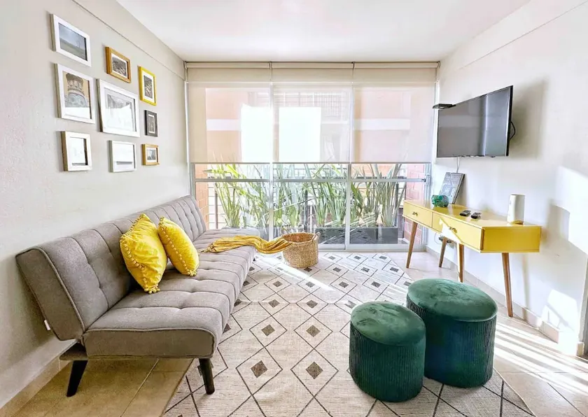 Modern Studio with Balcony | Near Tezozómoc Park - Image 1