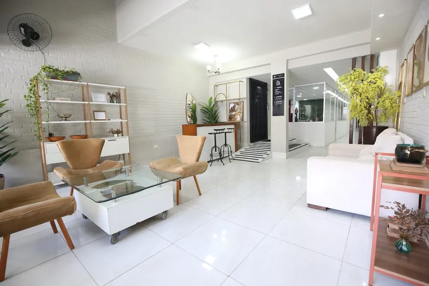 Functional furnished mini studio with kitchen and full bathroom, sleeps 3 - Image 1