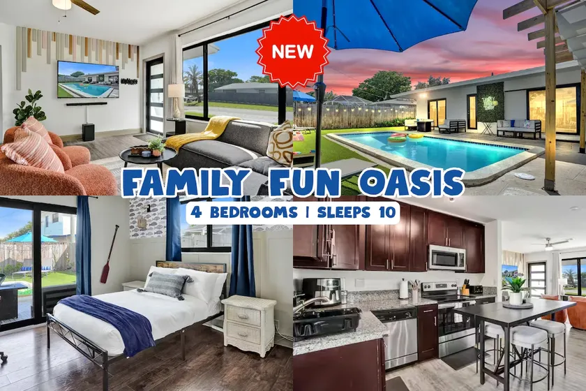*NEW Pompano Family Oasis: Pool, Fire, Near Beach - Image 1