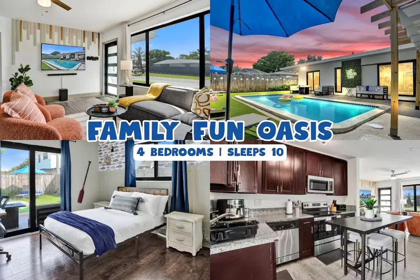 Pompano Family Oasis: Pool, Fire, Yard, Near Beach - Image 1