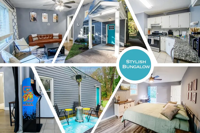 Spacious 3BR Home - Walk to Amphitheatre + Arcade - Image 1