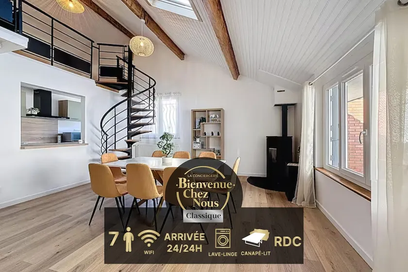 Maison 7 personnes Quartier Oradou Pardieu - Image 1