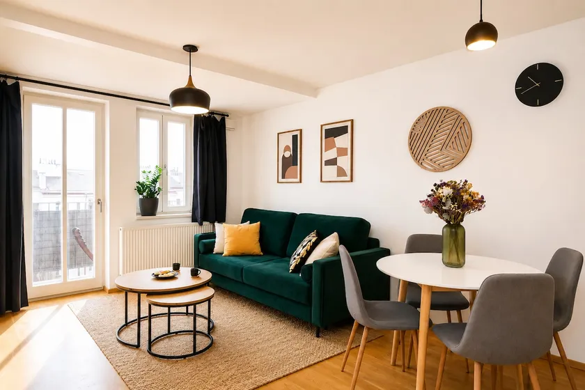 Stylish Penthouse with Balcony near City Center - Image 1