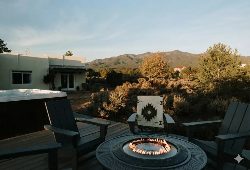 Epic Adobe 360° Views, Hot Tub, 15mn Ski Valley - Image 1