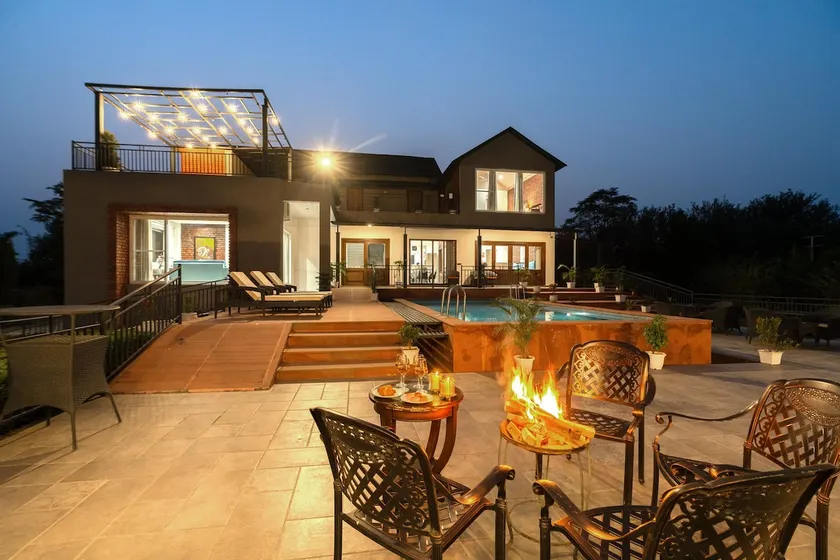 StayVista at Villa Aera with Pool, Lawn - Image 1