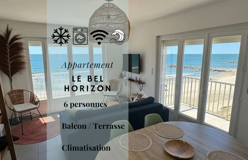 121 - Le Bel Horizon - 6 people - Sea view - Balcony - Image 1