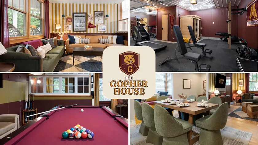 Gym + Sauna + Game Room + Fire Pit | Gopher House - Image 1